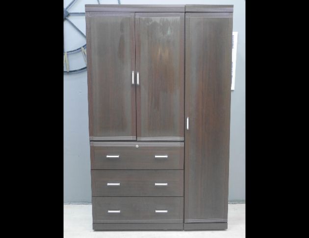 二手 衣櫥 胡桃色 4尺衣櫃 收納櫃 置物櫃 儲物櫃