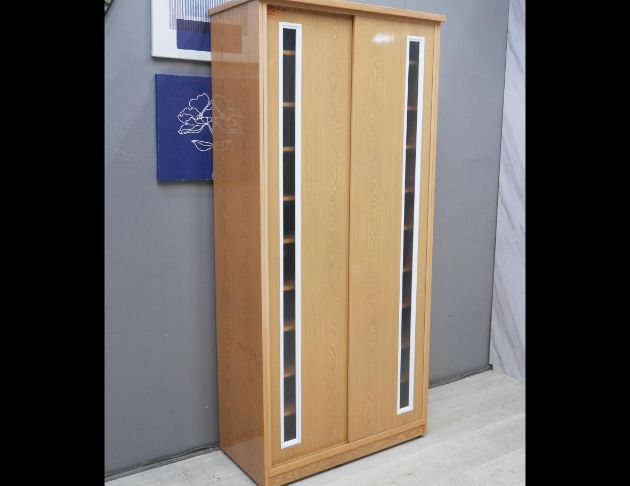 二手 鞋櫥 原木色 塑鋼鞋櫃 玄關櫃 置物櫃 收納櫃