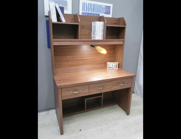 二手 書桌 淺胡桃色 4尺 電腦桌 辦公桌 學生桌