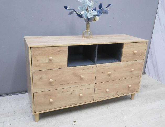 二手 斗櫃 原木色 4尺 抽屜櫃 收納櫃 置物櫃 矮櫃