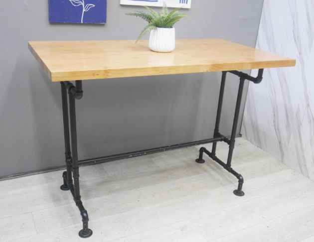 二手 餐桌 工業風 150公分 高腳桌 吧台桌 工作桌