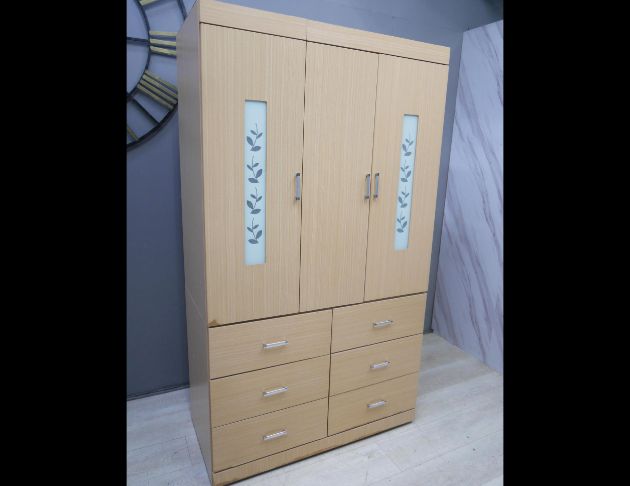 二手 衣櫥 白橡色 4*7衣櫃 收納櫃 櫥櫃 置物櫃