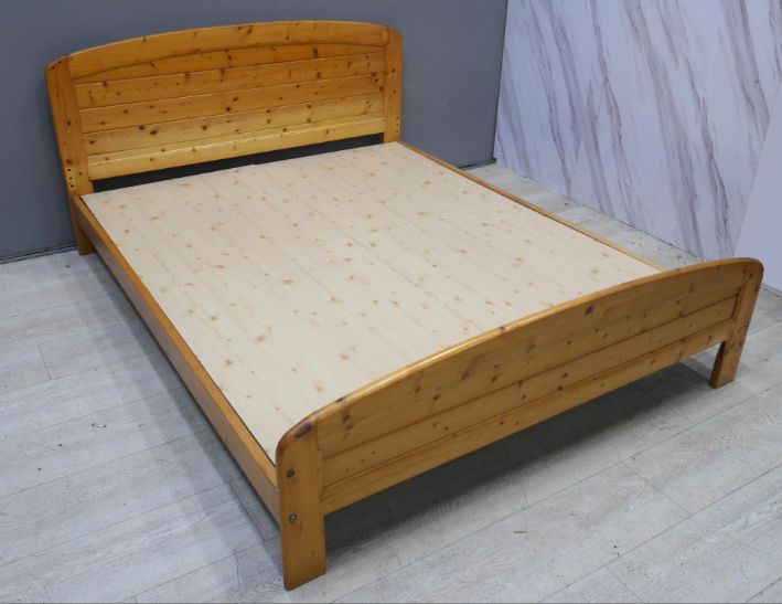 二手 松木 五尺 雙人床架 雙人床台 雙人床底 床板 