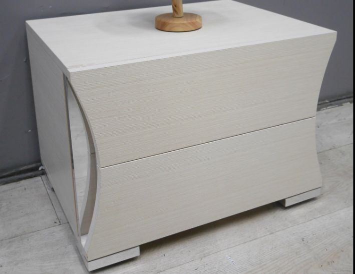 二手 床邊櫃 白色 55公分 床頭櫃 矮櫃 置物櫃 