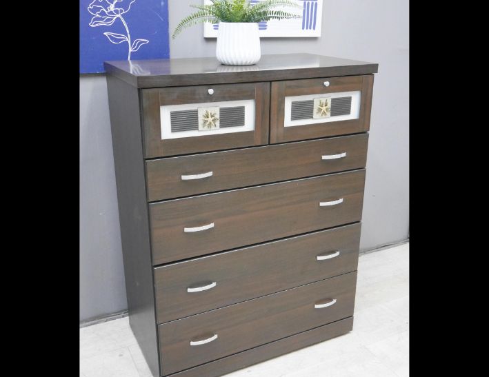 二手 斗櫃 胡桃色 五斗櫃 抽屜櫃 收納櫃 置物櫃 櫥櫃 