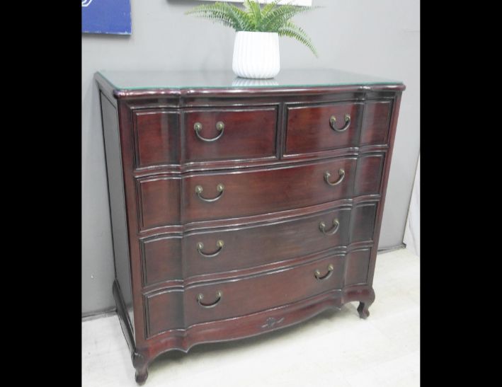 二手 紅木全實木 五斗櫃 抽屜櫃 置物櫃 儲物櫃 櫥櫃