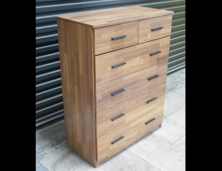 二手 斗櫃 集成木 五斗櫃 抽屜櫃 收納櫃 置物櫃 