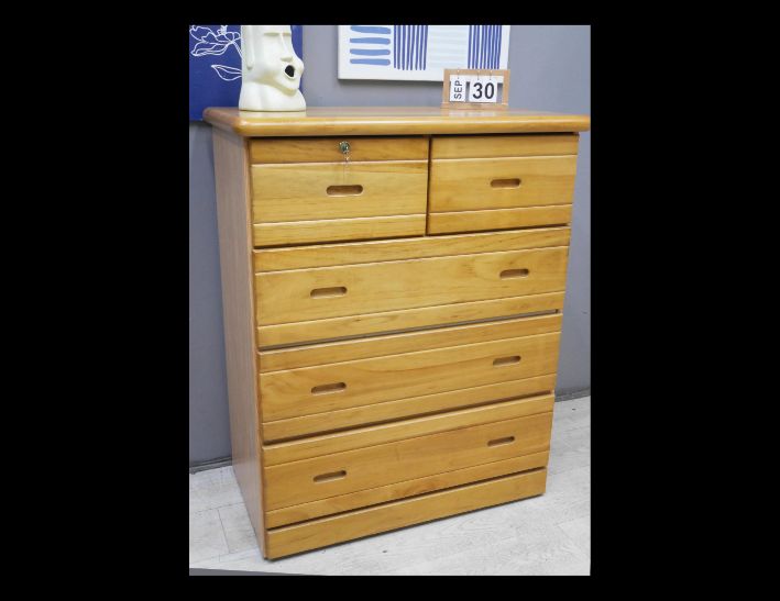 二手 抽屜櫃 原木色 五斗櫃 收納櫃 置物櫃 櫥櫃