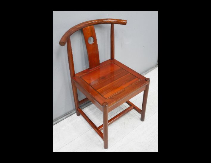 二手 花梨木實木 單人椅 主人椅 太師椅 休閒椅 原木椅