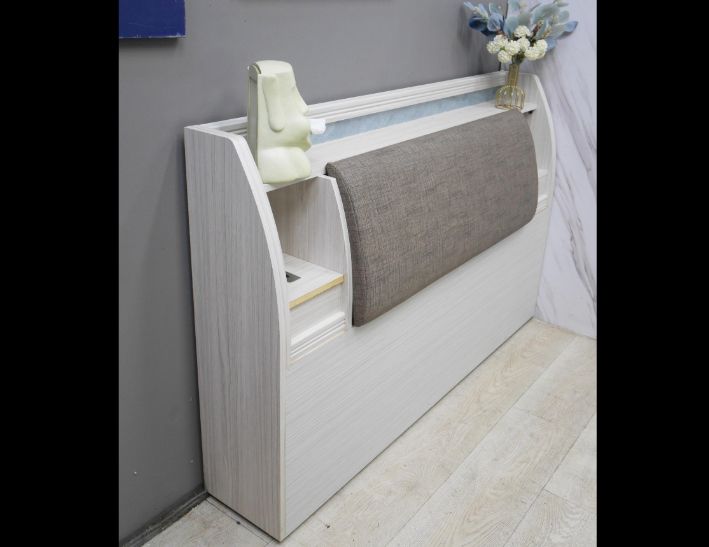 二手 床頭箱 雪松色 雙人5尺 床頭櫃 收納櫃 置物櫃