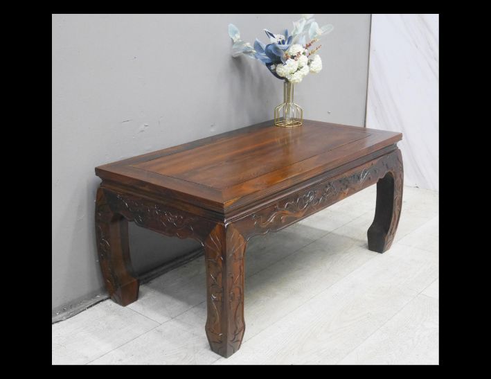 二手 雞翅木 90公分 邊桌 沙發桌 茶几 矮桌 置物桌 