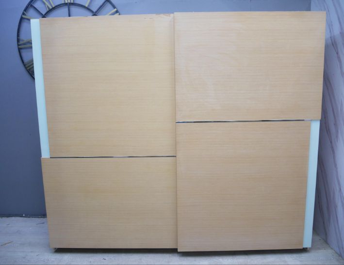 二手 衣櫥 白橡色 8尺 衣櫃 收納櫃 置物櫃 儲物櫃 