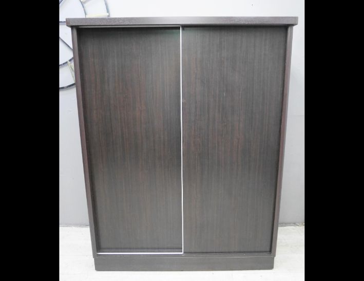 二手 衣櫃 胡桃色 5尺 推門衣櫃 收納櫃 置物櫃 邊櫃 