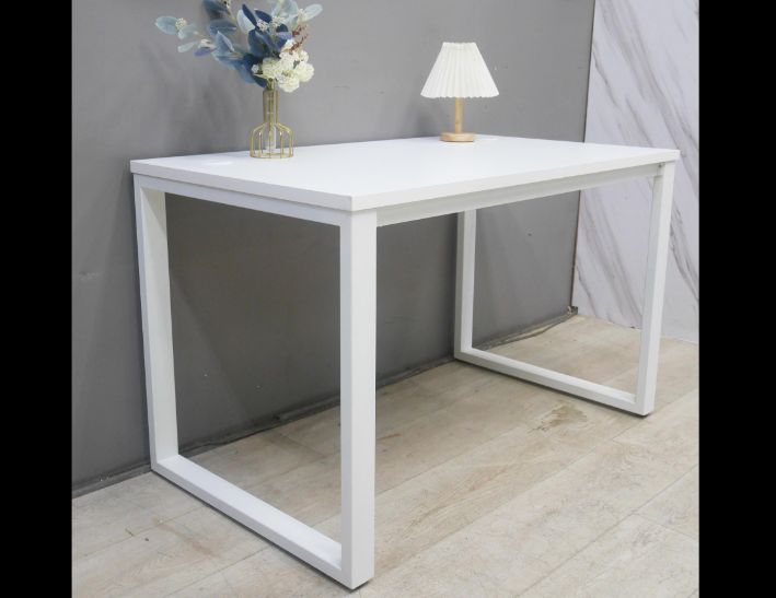 二手 書桌 白色 121公分 辦公桌 工作桌 電腦桌