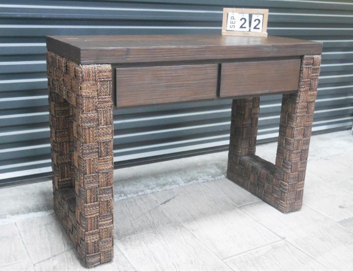 二手 書桌 鄉村風 101公分 電腦桌 邊桌 鏡台桌