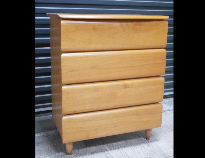 二手 柚木色 抽屜櫃 斗櫃 收納櫃 置物櫃 儲物櫃 