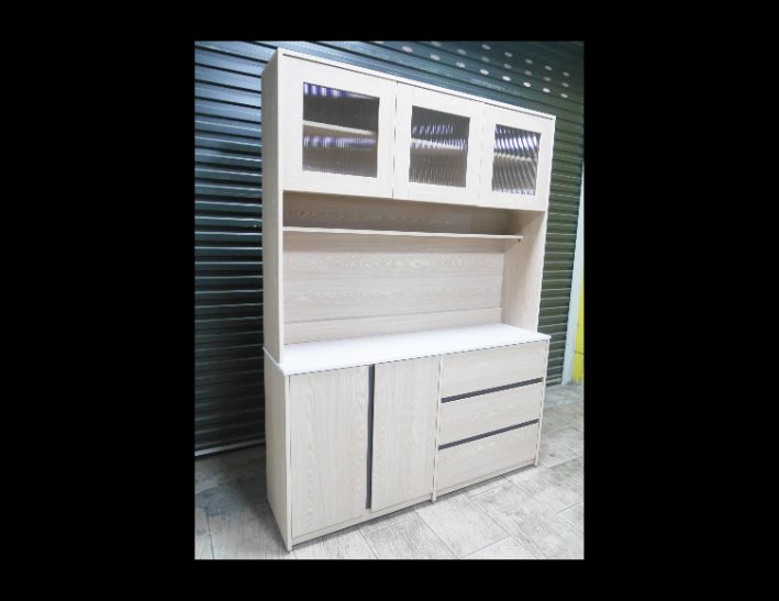 庫存新品 白梧桐色 5尺 餐櫃 櫥櫃 廚櫃 電器櫃 收納櫃 邊櫃