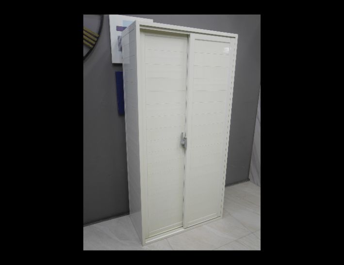 二手 鞋櫥 白色 鋁製 高鞋櫃 玄關櫃 收納櫃 置物櫃