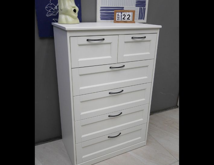二手 斗櫃 白色 抽屜櫃 置物櫃 收納櫃 儲物櫃 邊櫃