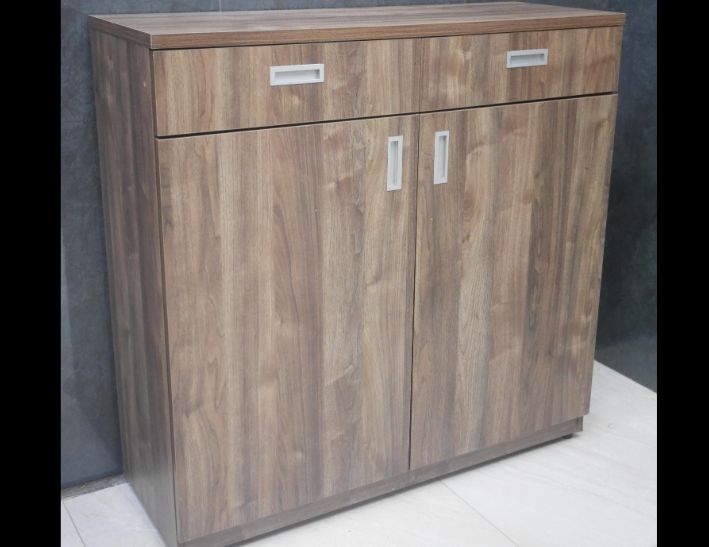 二手 木紋色 110公分 鞋櫃 置物櫃 收納櫃 邊櫃 玄關櫃