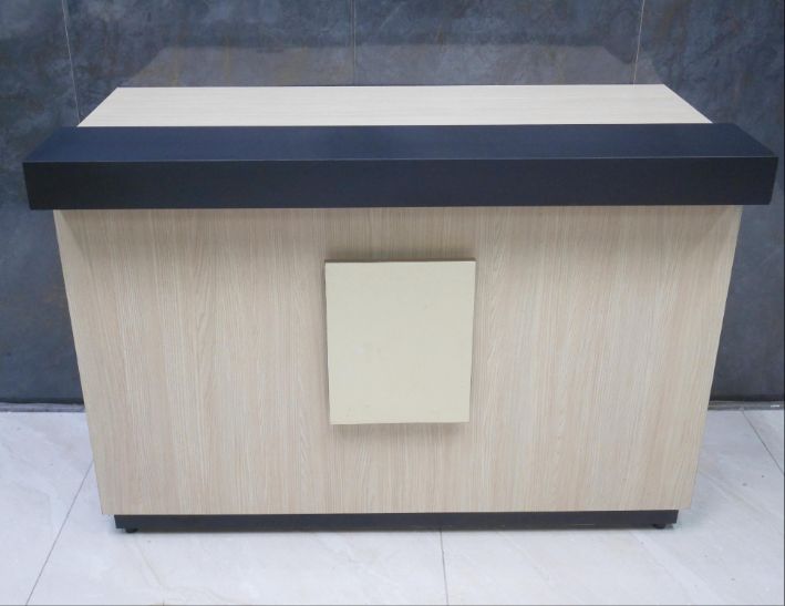 二手 櫃台 白橡色 120公分 櫃檯 收銀台 辦公桌