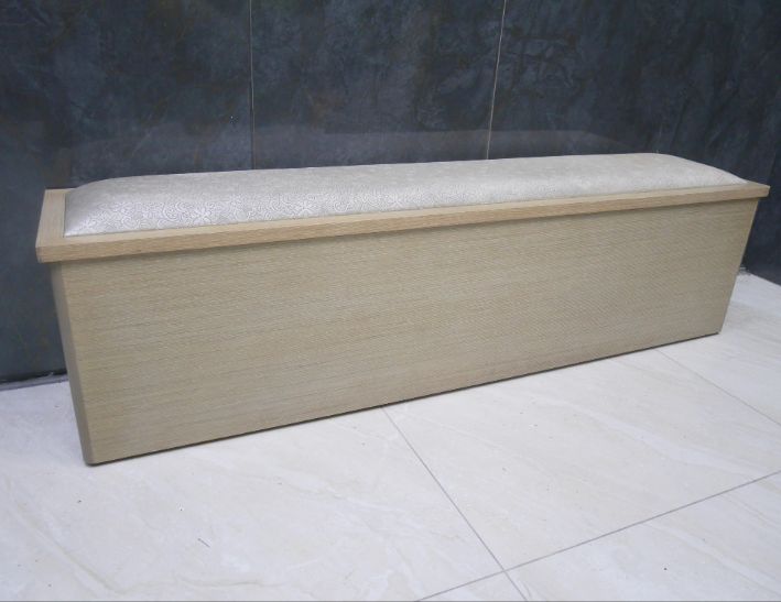 二手 床尾椅 灰橡色 168公分 穿鞋椅 長椅 矮凳 