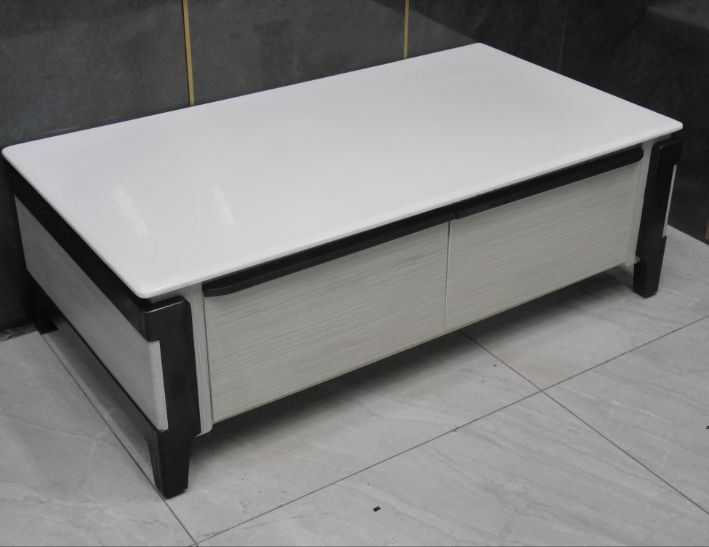 二手茶几 白梧桐色 131公分 石面 客廳桌 矮桌 