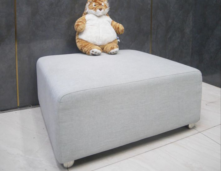 二手 灰布 88公分 沙發矮凳 椅凳 長凳 矮椅 穿鞋椅 