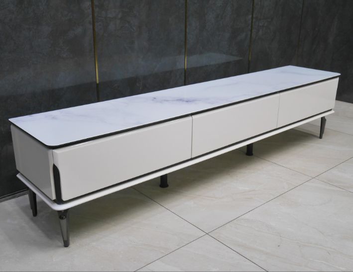 二手 電視櫃 白色 196公分 客廳櫃 矮櫃 置物櫃 