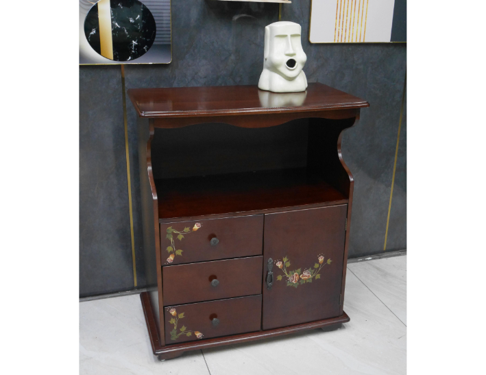 二手 餐櫃 鄉村風 75公分 廚櫃 矮櫃 置物櫃 收納櫃