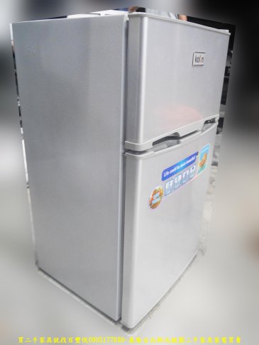 二手冰箱 中古冰箱 歌林90公升雙門冰箱 2021年 套房冰箱 民宿冰箱 2