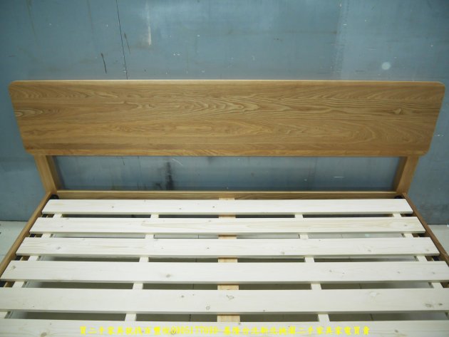 二手床架 二手床底 北歐風雙人加大床架 實木床組 雙人床台 床底 床組 2