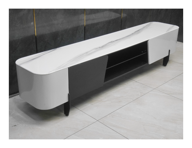 二手 長櫃 現代風 7尺 石面電視櫃 客廳櫃 置物櫃