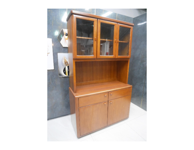 二手 餐櫃 柚木色 4尺 電器櫃 櫥櫃 廚櫃 收納櫃