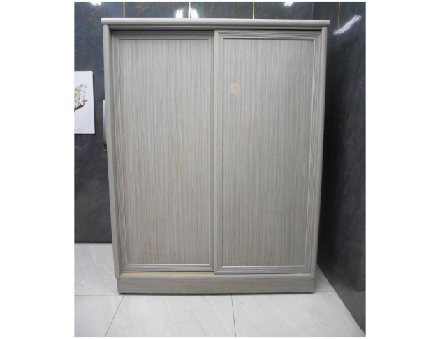 二手 衣櫃 灰橡色 5尺 推門衣櫥 房間櫃 置物櫃 櫥櫃