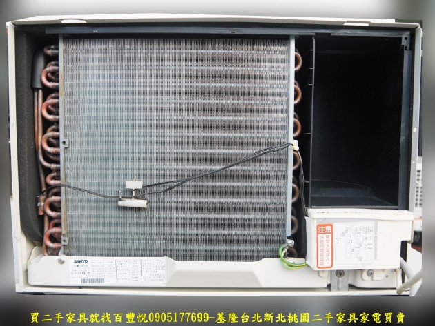 二手三洋2.3KW窗型冷氣 中古家電 家用電器 套房冷氣 房間冷氣有保固 5