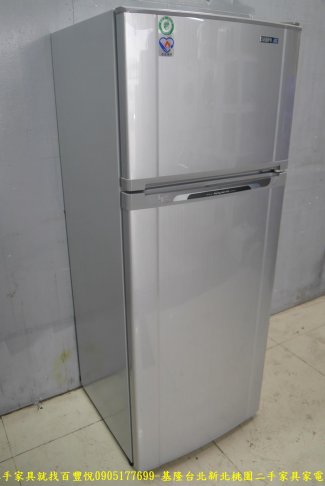 二手聲寶340公升雙門冰箱 家用電器 廚房電器 租屋冰箱 中古冰箱有保固 3