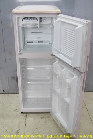 二手聲寶140公升雙門冰箱 套房冰箱 租屋冰箱 中古家電 家用電器有保固 4