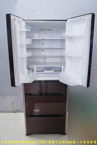 二手日立505公升六門變頻冰箱 自動製冰 1級省電 家用電器 中古家電 廚房電器 租屋冰箱有保固 5