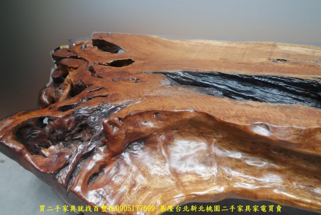 二手全實木240公分泡茶桌 會客桌 接待桌 置物桌 客廳桌 奇木桌 5