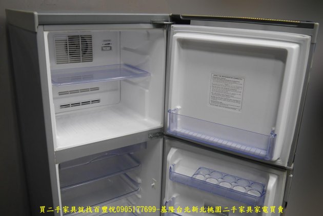 二手 東芝 137公升 雙門冰箱 套房冰箱 中古冰箱 中古電器 大家電有保固 4