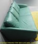 二手 精品 科技布 綠色 三人沙發 會客沙發 客廳沙發 接待沙發 等候沙發 休閒沙發