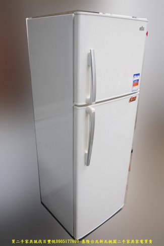二手冰箱 聲寶 250公升 雙門冰箱 中古家電 廚房家電 二手電器 大家電 有保固 3