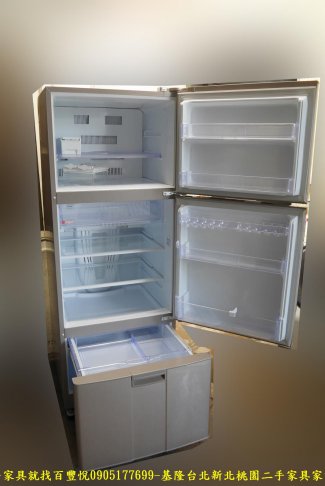 二手 聲寶 1級變頻 455公升 三門冰箱 中古電器 二手冰箱 家用電器 有保固 4