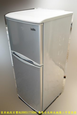 二手 歌林 125公升 雙門冰箱 2020年 中古電器 套房冰箱 二手冰箱 家用電器 有保固 2