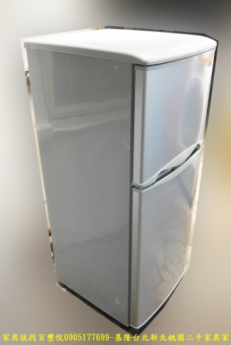 二手 歌林 125公升 雙門冰箱 2020年 中古電器 套房冰箱 二手冰箱 家用電器 有保固 3