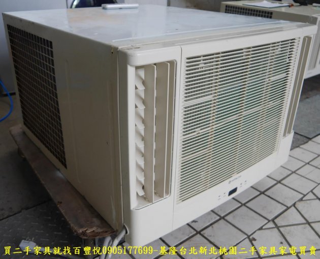 二手 日立 6.3KW 雙吹冷氣 窗型冷氣 中古冷氣 中古電器 大家電有保固 4