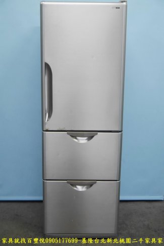 二手 日立 日本原裝 385公升 三門冰箱 中古電器 廚房家電 大家電有保固 1