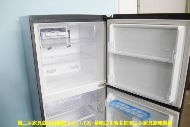 二手冰箱 三菱 237公升 銀色 雙門冰箱 中古冰箱 中古電器 大家電 4