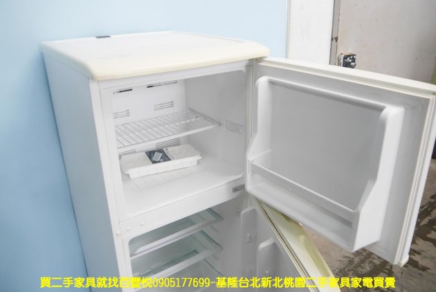 二手冰箱 東元 130公升 白色 雙門冰箱 套房冰箱 大家電 中古電器 中古家電 2